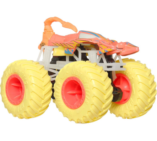 hot wheels jfx08 Машина "monster trucks" светится в темноте (в асс.)