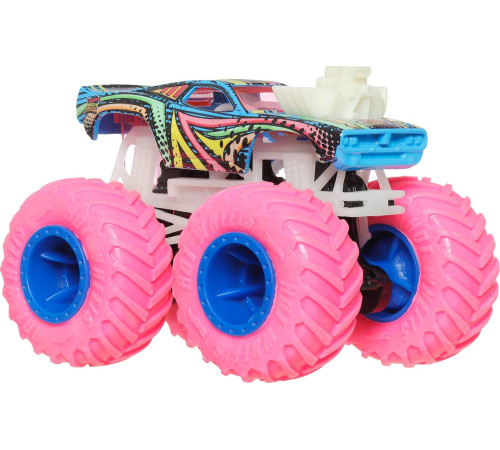 hot wheels jfx08 Машина "monster trucks" светится в темноте (в асс.)
