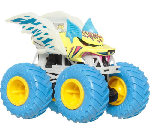 hot wheels jfx08 Машина "monster trucks" светится в темноте (в асс.)