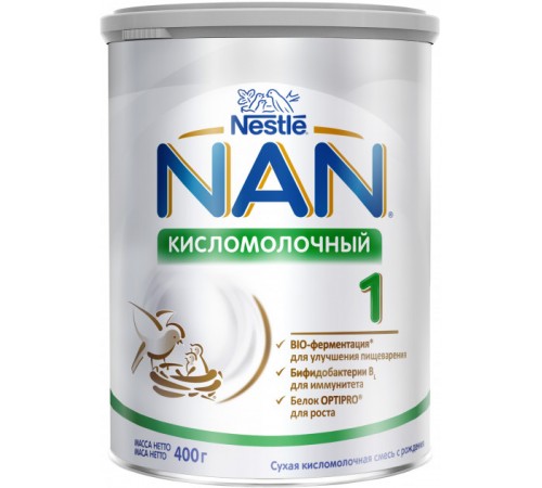 nan 1 acidolactic (0-6m) 400 gr.