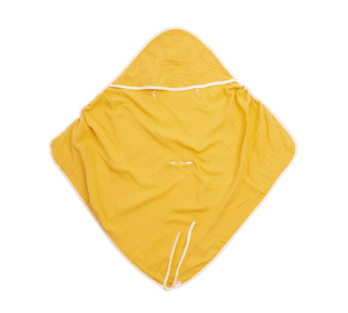 sensillo-7201 plic din muselină pentru scoică auto (75х75 cm) mustard