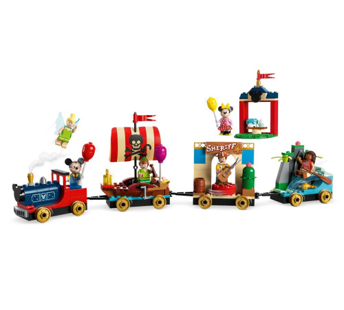 lego disney 43212 constructor "disney celebration train" (200 el.)