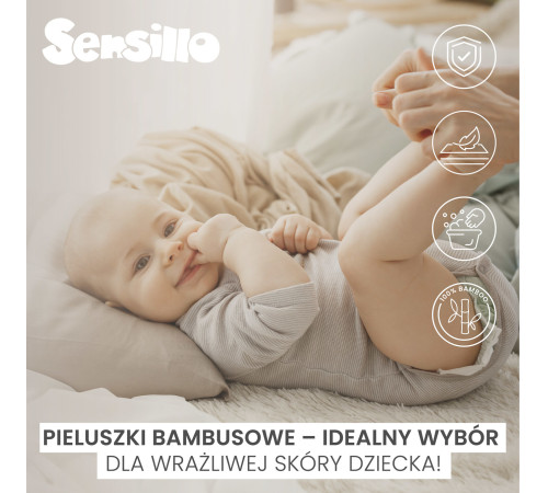 sensillo-0805 0414 set pelinci "bamboo elephant" (70х80  cm) 3 buc.