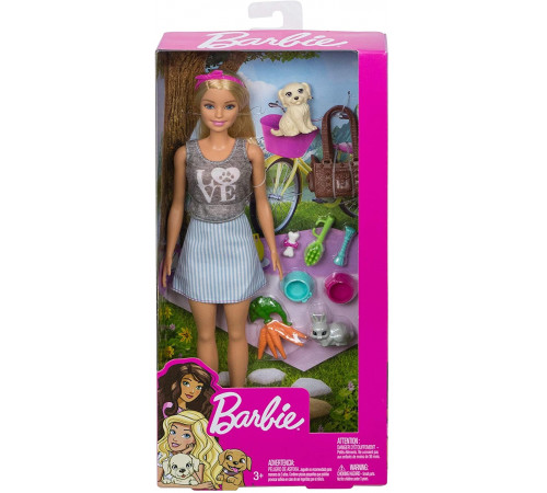 barbie fpr48 papusa barbie "ingrijirea animalelor"