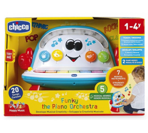 chicco 101110 jucărie muzicală "pian"