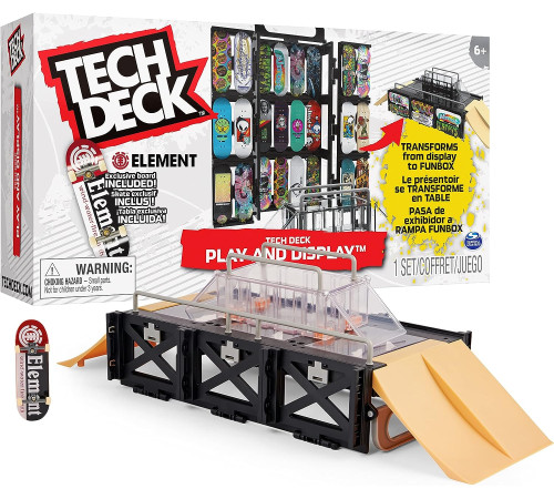 spin master 6060503 set de joc "tech deck play&display"