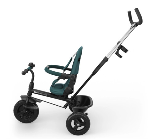 kinderkraft Детский трицикл aston 2 plus (зелёный)
