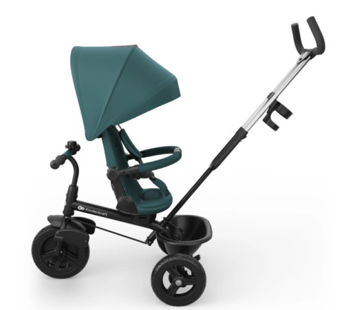 kinderkraft Детский трицикл aston 2 plus (зелёный)