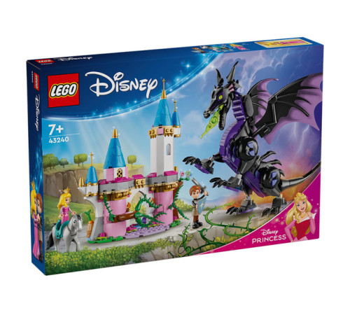 Lego Disney 43240 Constructor "Maleficent sub forma de dragon" (583 el.)  lego disney 43240 constructor "maleficent sub forma de dragon" (583 el.)