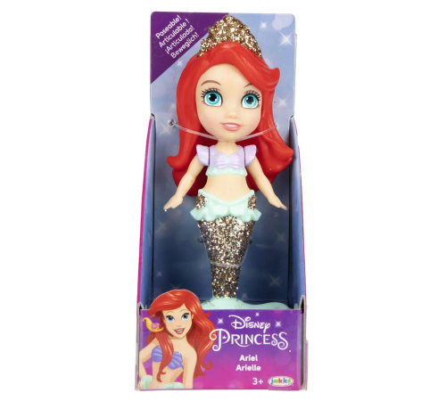disney princess & frozen 217584 Мини куклы в ассортименте (7см.)