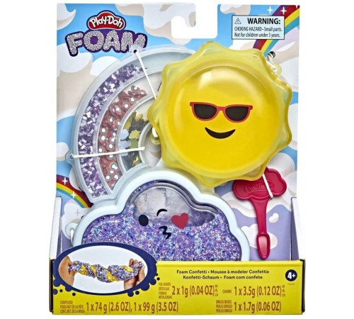 Детский магазин в Кишиневе в Молдове play-doh f5949 Игровой набор "Конфетти и пена"