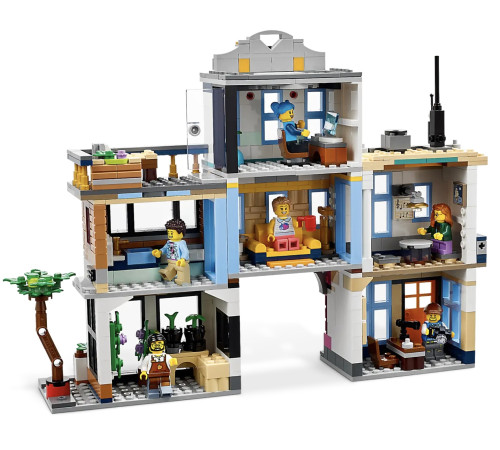 lego creator 31141 Конструктор 3в1 "Главная улица" (1459дет.)