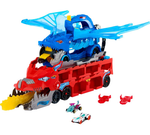 hot wheels jbm72 transporter "dragon"