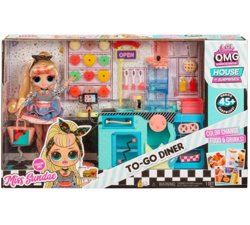Детский магазин в Кишиневе в Молдове l.o.l. 119449 Игровой набор с куклой surprise! omg "Ужин-сюрприз"
