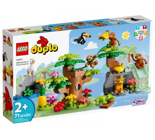 lego duplo 10973 constructor "animale sălbatice din america de sud" (71 el.)