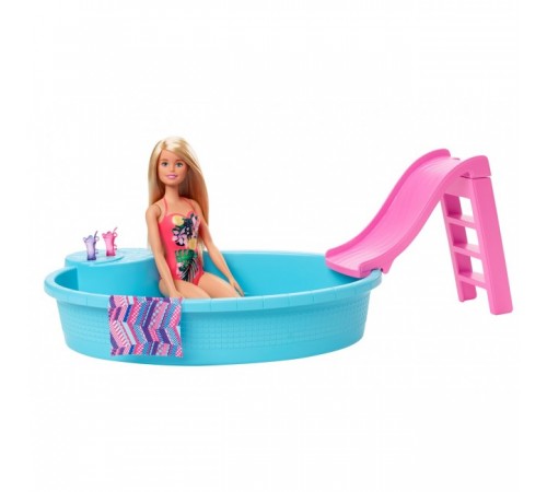 barbie ghl91 păpușă cu accesorii "distracție lângă piscină"