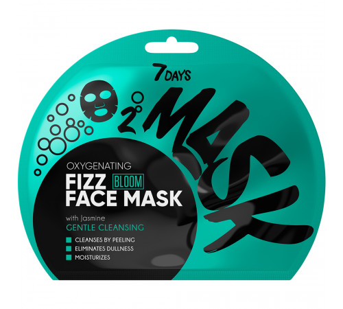  7days pshhh mask masca oxigenata pentru faț, 25 g