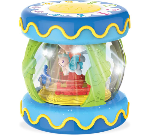  19216 jucărie "toba-carusel" he0703 albastru