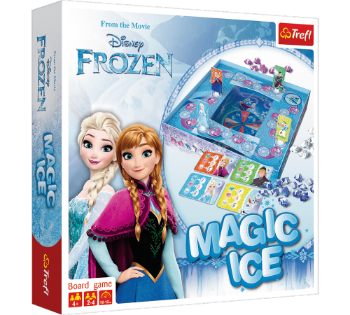 trefl 01608 joc de masa "gheață magică. frozen"