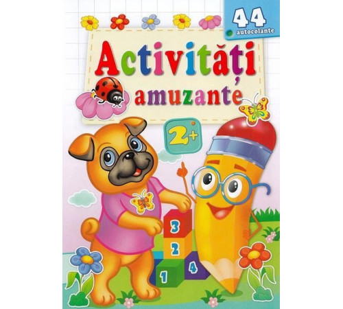 activitati amuzante "caine mops"+ 44 autocolante (ro)