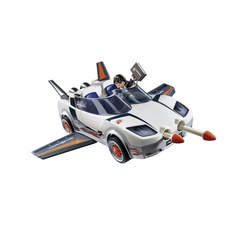 playmobil  9252 construcor "super agent r cu o mașină de curse"