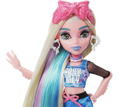 monster high hky69 Кукла с аксессуарами Голубая Лагуна 