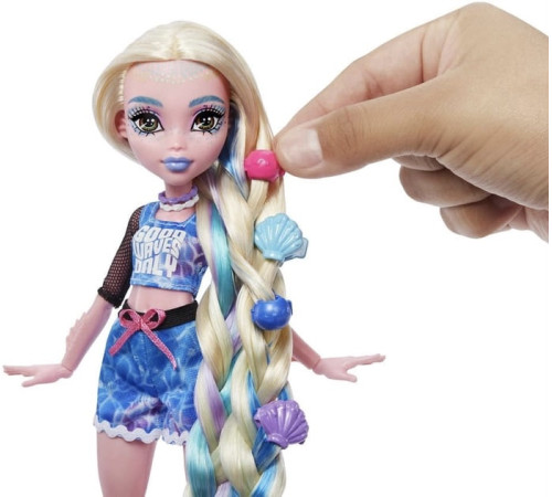 monster high hky69 păpușa lagoon blue