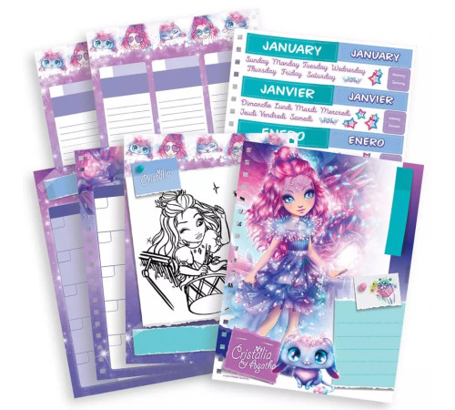 nebulous stars 12524 planificator-jurnal "cristalia & agatha" 