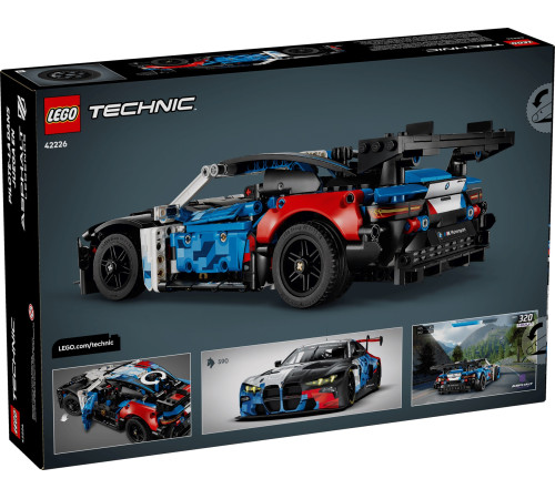 lego technic 42226 constructor "mașina de curse bmw m4 gt3 evo" (747 el.)