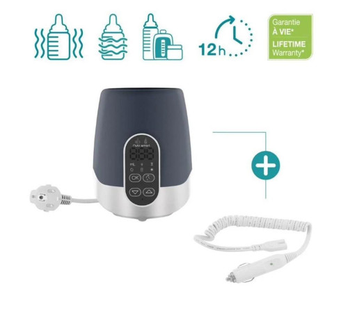 babymoov a002032 incalzitor pentru biberoane si recipiente "nutrismart" pentru casa si masina