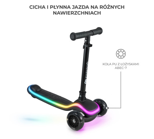 kinderkraft trotineta raket negru
