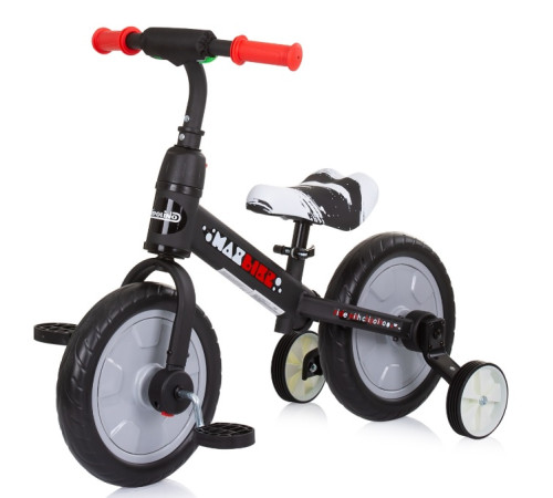  chipolino Четырехколесный беговел 2в1 "max bike" dikmb0231gy grey