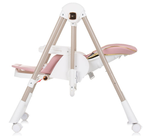 chipolino scaun și leagăn pentru copii 2 &icirc;n 1 "milk shake" sthms02403fl flamingo
