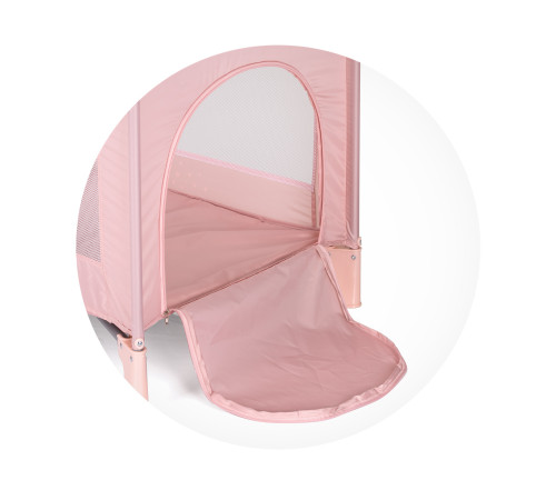 chipolino Манеж "capri" kosik2504ca розовый