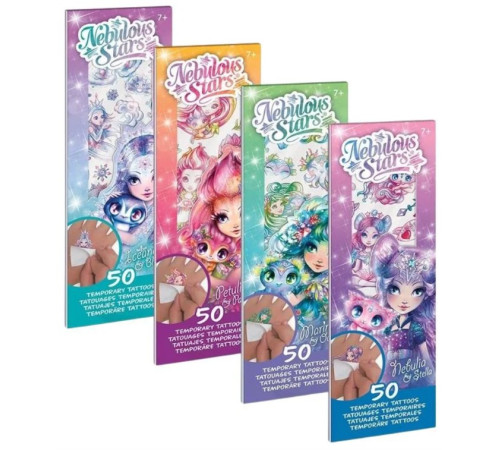  nebulous stars 11458 set mini tatuaje temporare pentru copii "body art" (in sort.)