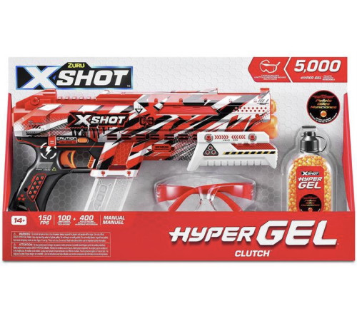 ziru 36622 Бластер с гелиевыми шариками x-shot hyper gel small (5 000 ш.)