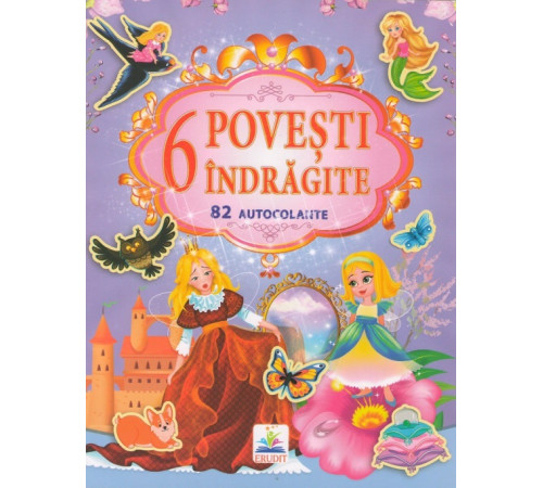  Книга "6 любимых сказок" (+82 наклейки) ro