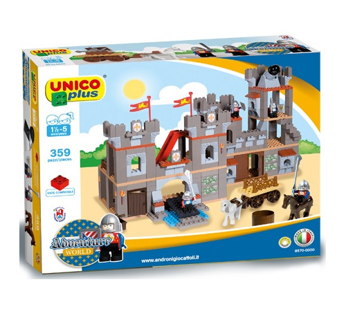  androni 8570-0000 Конструктор unicoplus "Замок" (359 дет.)