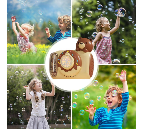 hoogar hg26240017 generator de bule de săpun "bubble camera bear"