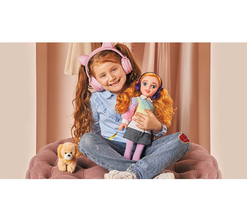 kids hits kh33/002 Кукла "gamer tech girl" серия "beauty star"