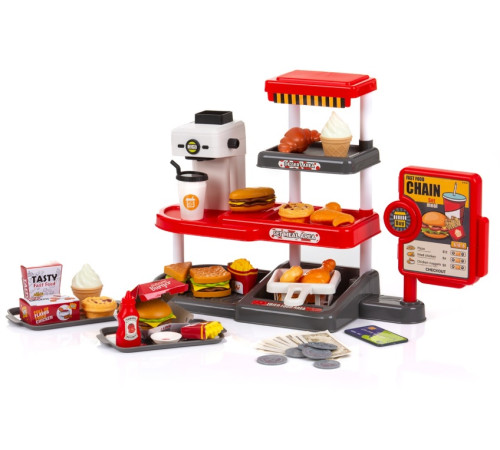 chipolino set de joc "fast food" dipk002401ff (71 articole))
