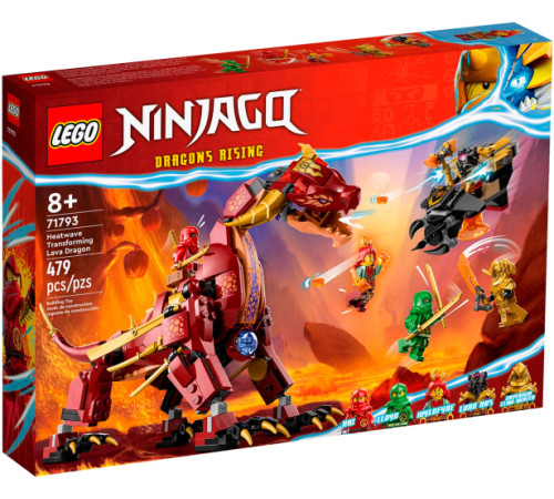 Jucării pentru Copii - Magazin Online de Jucării ieftine in Chisinau Baby-Boom in Moldova lego ninjago 71793 constructor "lava dragon transformer" (479el.)