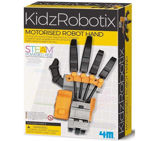 4m 00-03407 set de cercetare "brat robot motorizat"