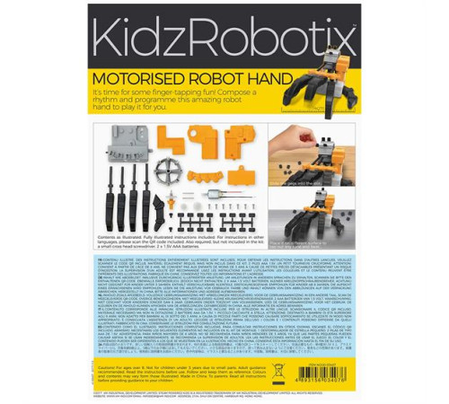 4m 00-03407 set de cercetare "brat robot motorizat"