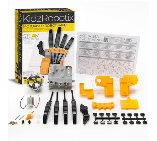 4m 00-03407 set de cercetare "brat robot motorizat"