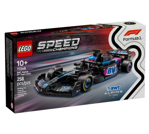 lego speed champions 77248 constructor "bwt alpine f1 team a524" (258 el.)