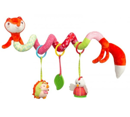 Детский магазин в Кишиневе в Молдове SENSILLO Z-0530 Игрушка-спираль "Лиса"  sensillo z-0530 Игрушка-спираль "Лиса"