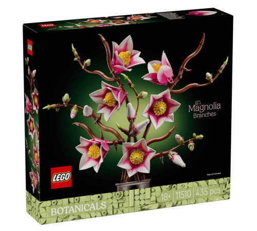  lego botanicals 11510 constructor "crenguțe de magnolie" (435 el.)