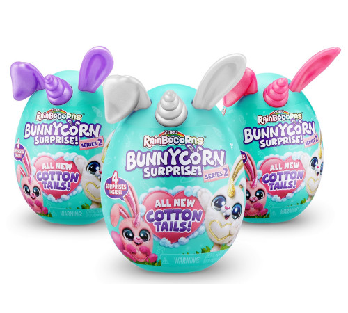  zuru 9280sq1 jucărie de pluș surpriză "rainbocorns bunnycorn s2"