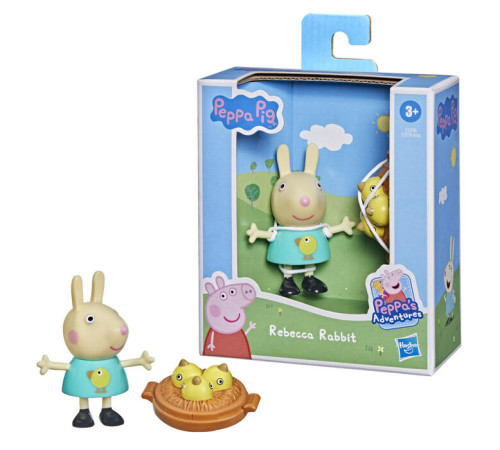 peppa pig f2179 figurină "peppa pig" (7,5 cm) în sort.